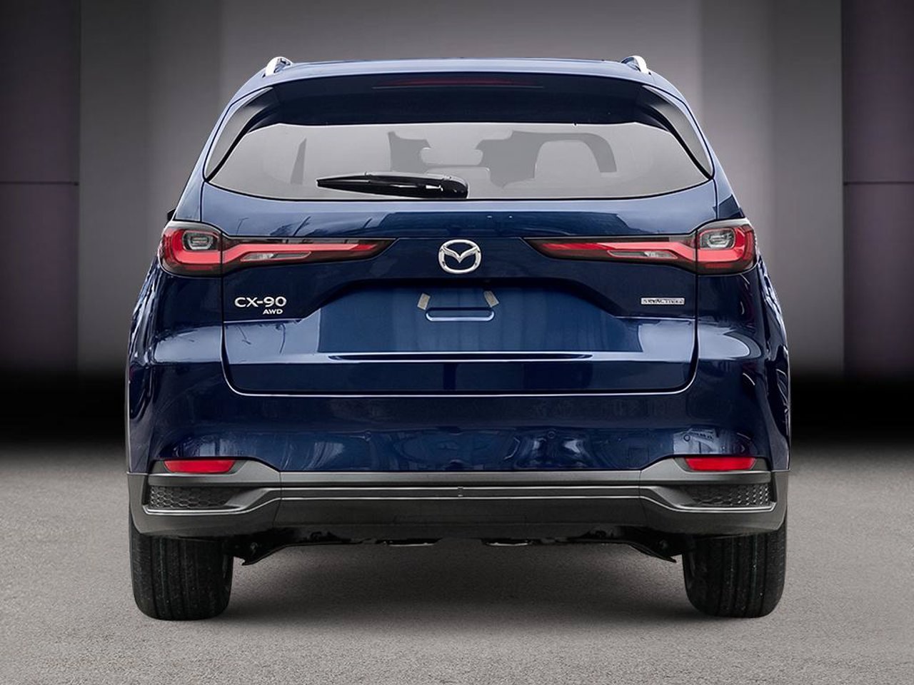 Mazda CX-90 hybride rechargeable JM3KKCHA4T1411893 2026 Bleu cristal foncé mica Mirabel - photo #4