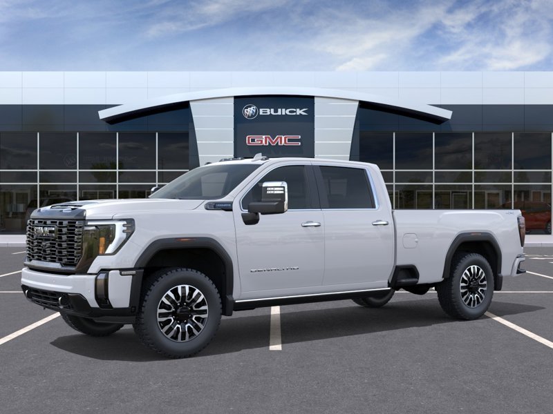 GMC Sierra 2500HD K2500 HD SIERRA CREW CAB DENALI ULTIMATE L/BOX DURAMAX (5SB) 2026 BLANC SOMMET Rivière-du-Loup - photo #1
