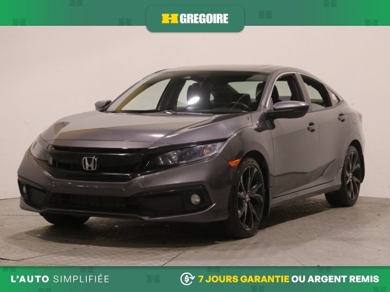 2021 Honda Civic Grey Blainville - photo #2