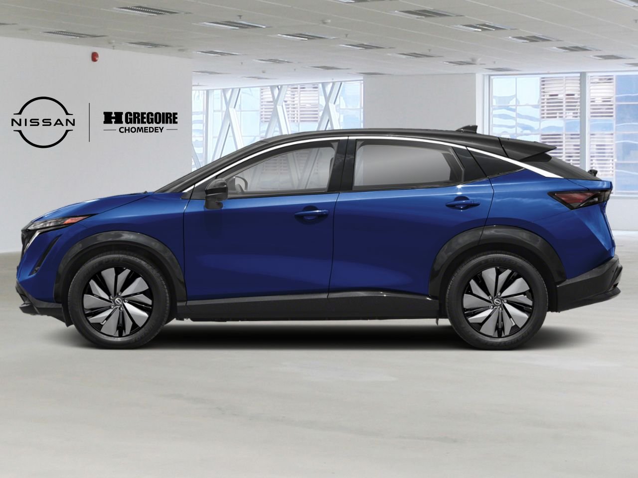 2026 Nissan ARIYA Deep Ocean Blue Pearl/Black Diamond Pearl Laval - photo #1
