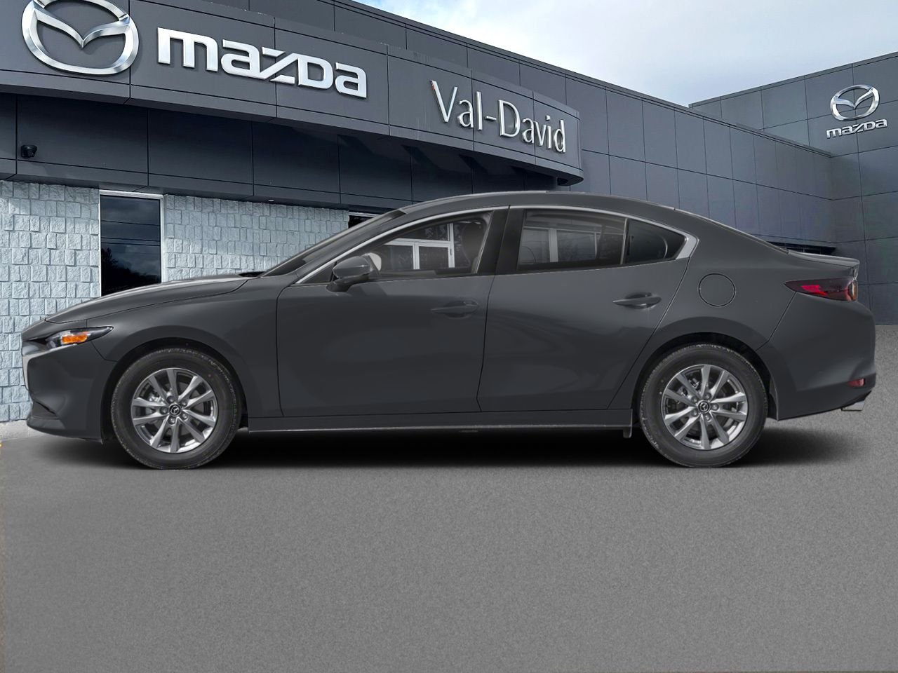 2026 Mazda Mazda3 GX TA Jet Black Mica Val-David - photo #2