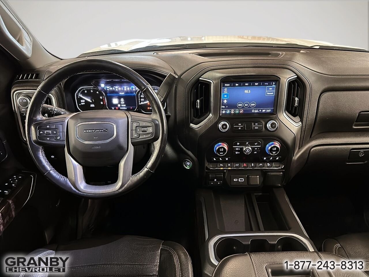 GMC Sierra 1500 Denali cabine multiplace 4RM 157 po | G3549 2021 Blanc Granby - photo #12