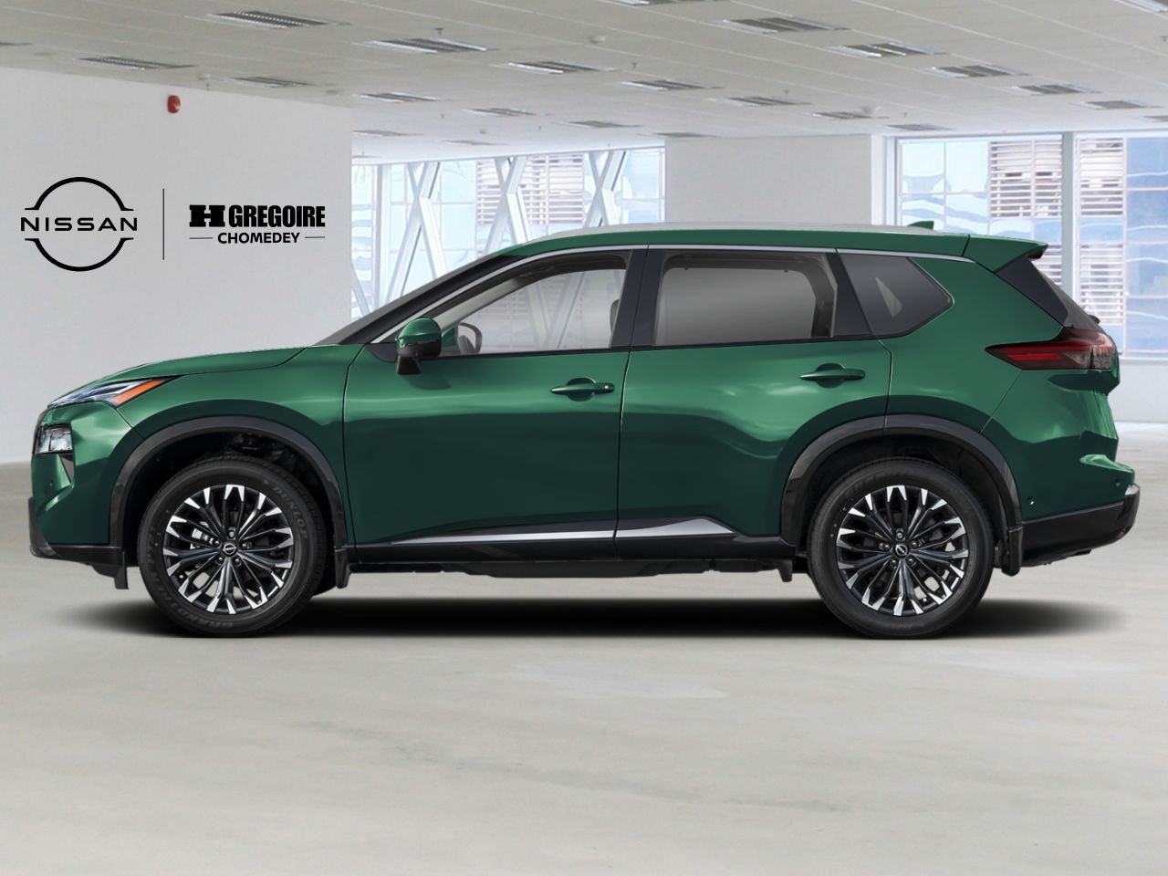 Nissan Rogue C6R1000 | Platinum 2026 Vert obsidienne nacré Laval - photo #2