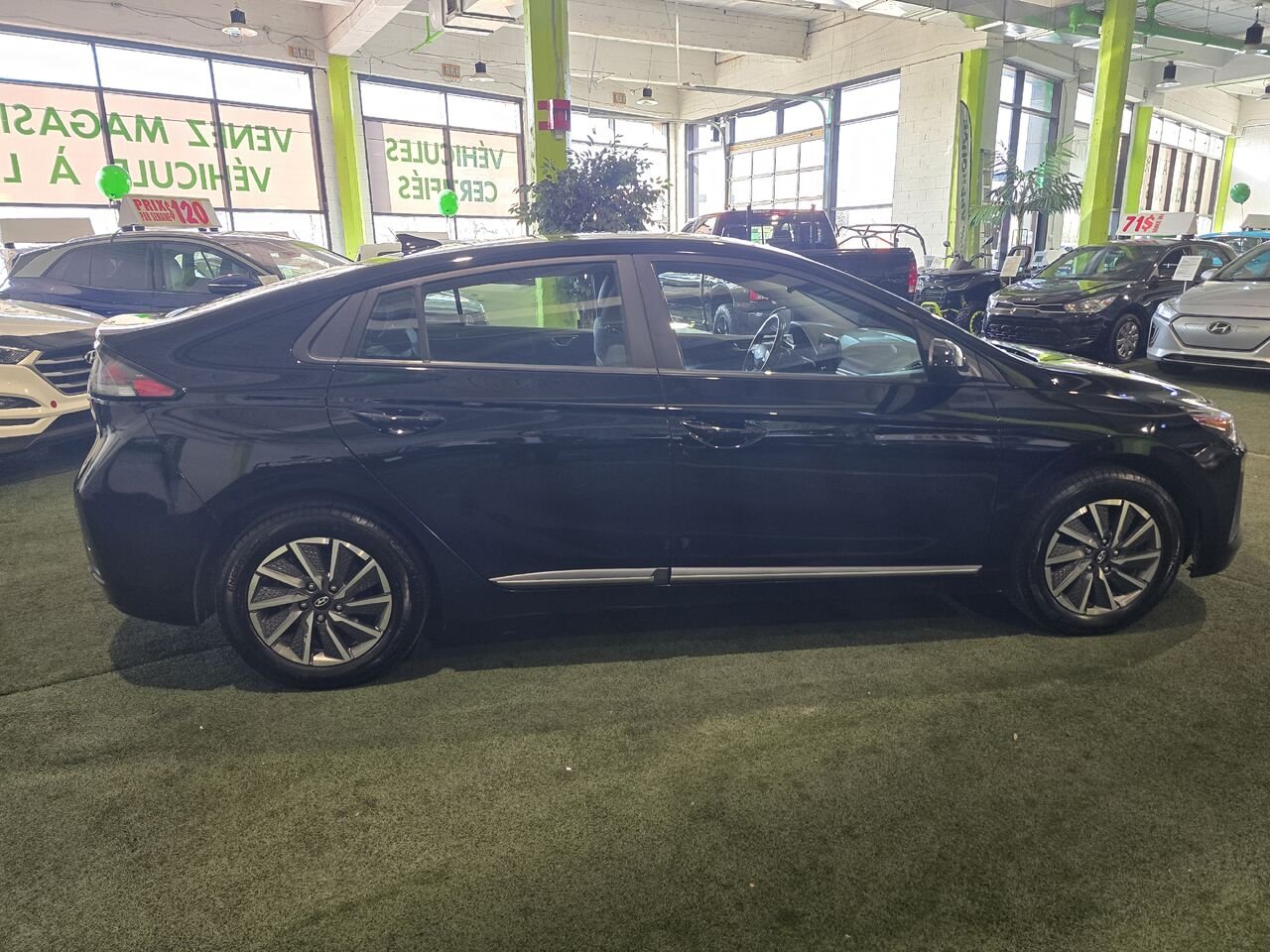 2021 Hyundai Ioniq Electric Black  - photo #6
