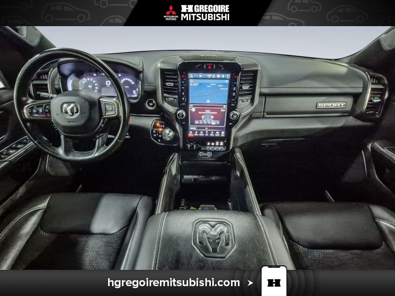 Dodge Ram MH4543 | Sport * Crew Cab * 4x4 * Mags * Carplay * Caméra 2023 Noir Laval - photo #21