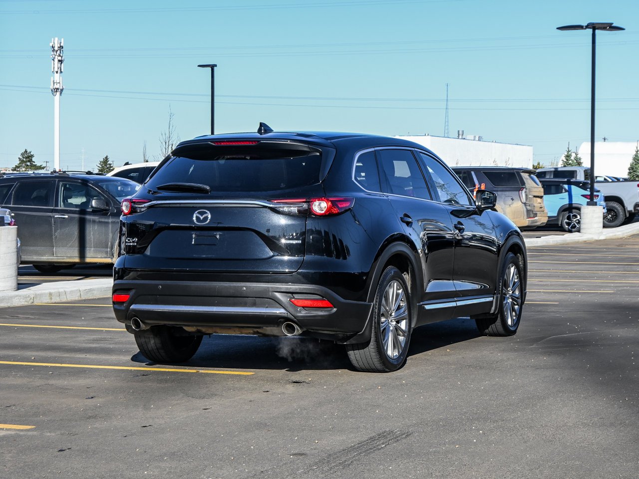 2022 Mazda CX-9 Signature AWD Black Sherwood Park - photo #12