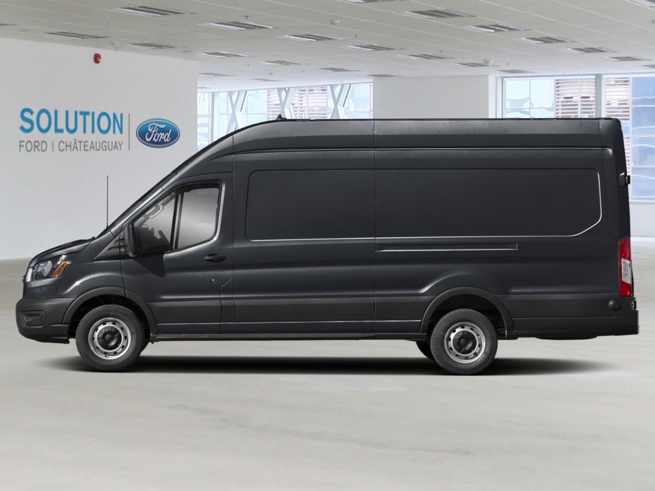 2026 Ford Transit Cargo Van Agate Black Metallic Châteauguay - photo #2