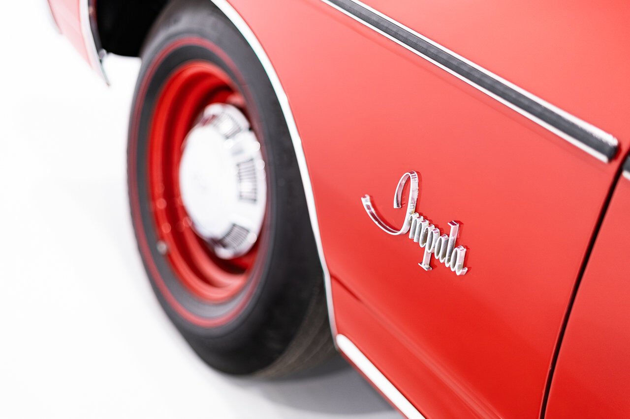 Chevrolet Impala Match N# L72 427/425 4spd 4.56gear Org Bill Of Sale | PRIX EN USD 1968 Rouge Montréal - photo #96