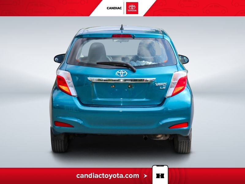 2014 Toyota Yaris Green Saint-Eustache - photo #7