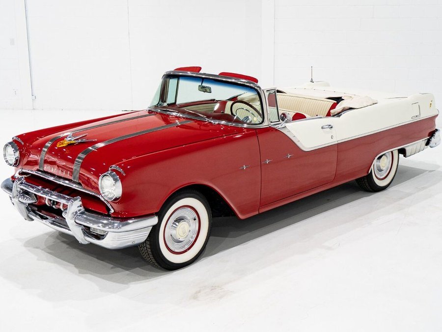 Pontiac Starchief 1955 1955 Blanc