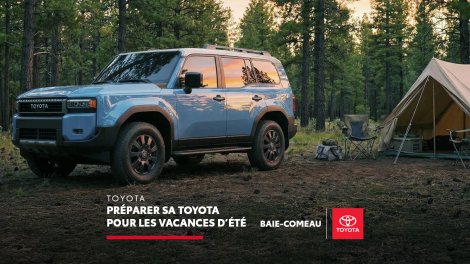 Toyota Summer Vacation Prep on the Côte-Nord