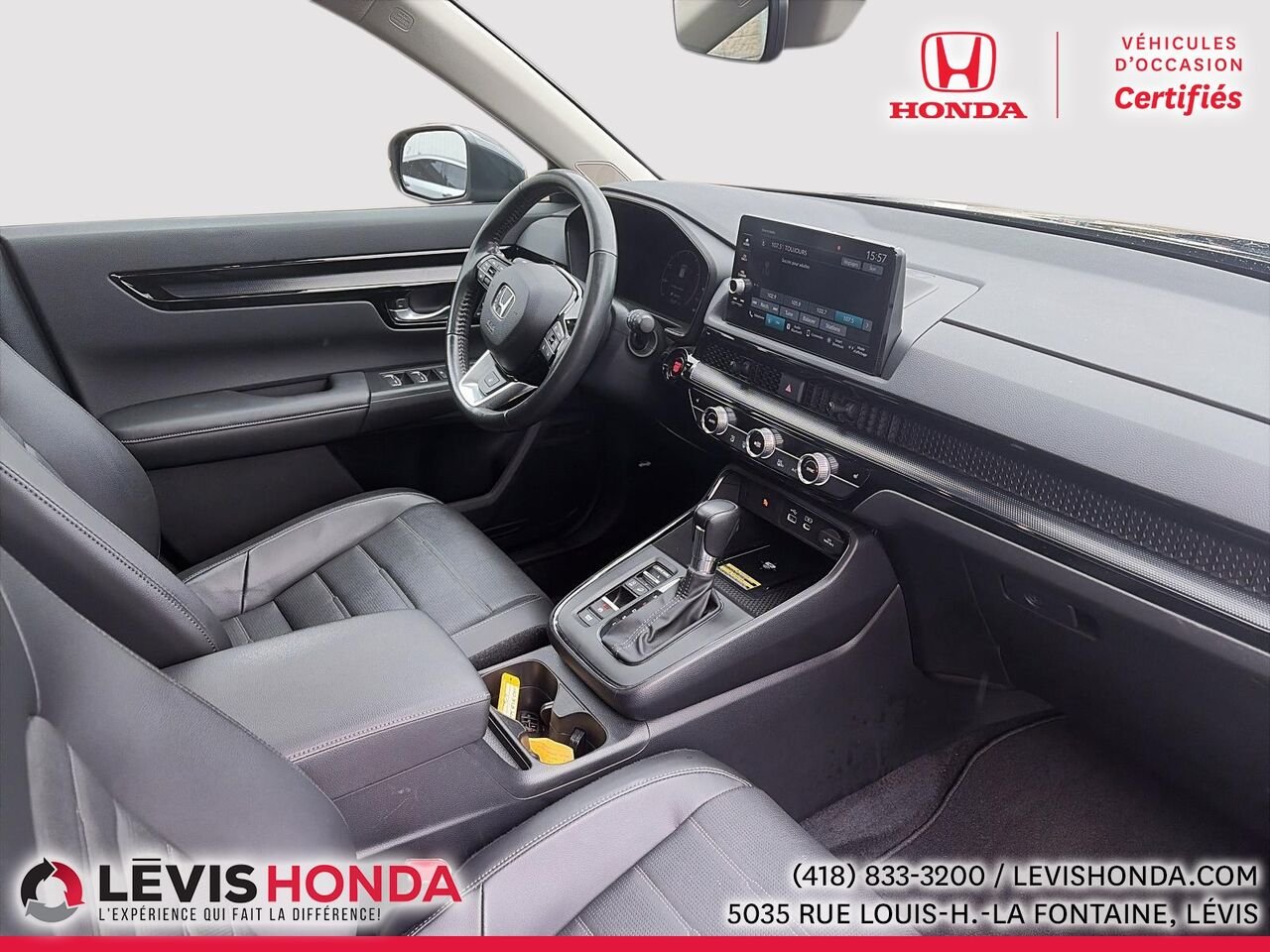 Honda CR-V EX-L AWD EX-L Traction Intégrale 2023 Gris Lévis - photo #8