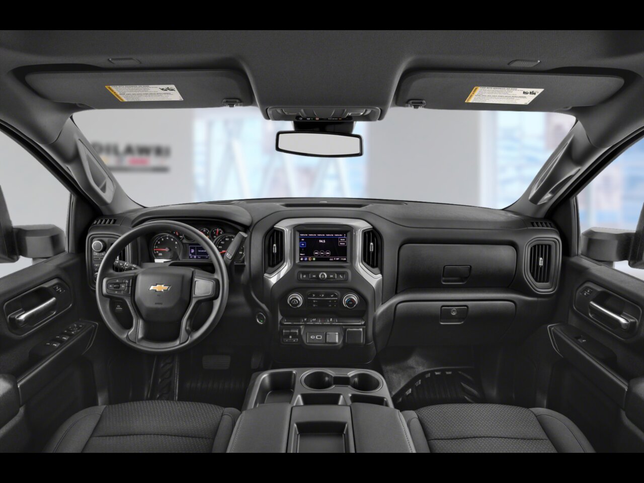 CHEVROLET Silverado 2500HD Custom cabine multiplace 4RM 159 po 2026 Noir Gatineau - photo #11