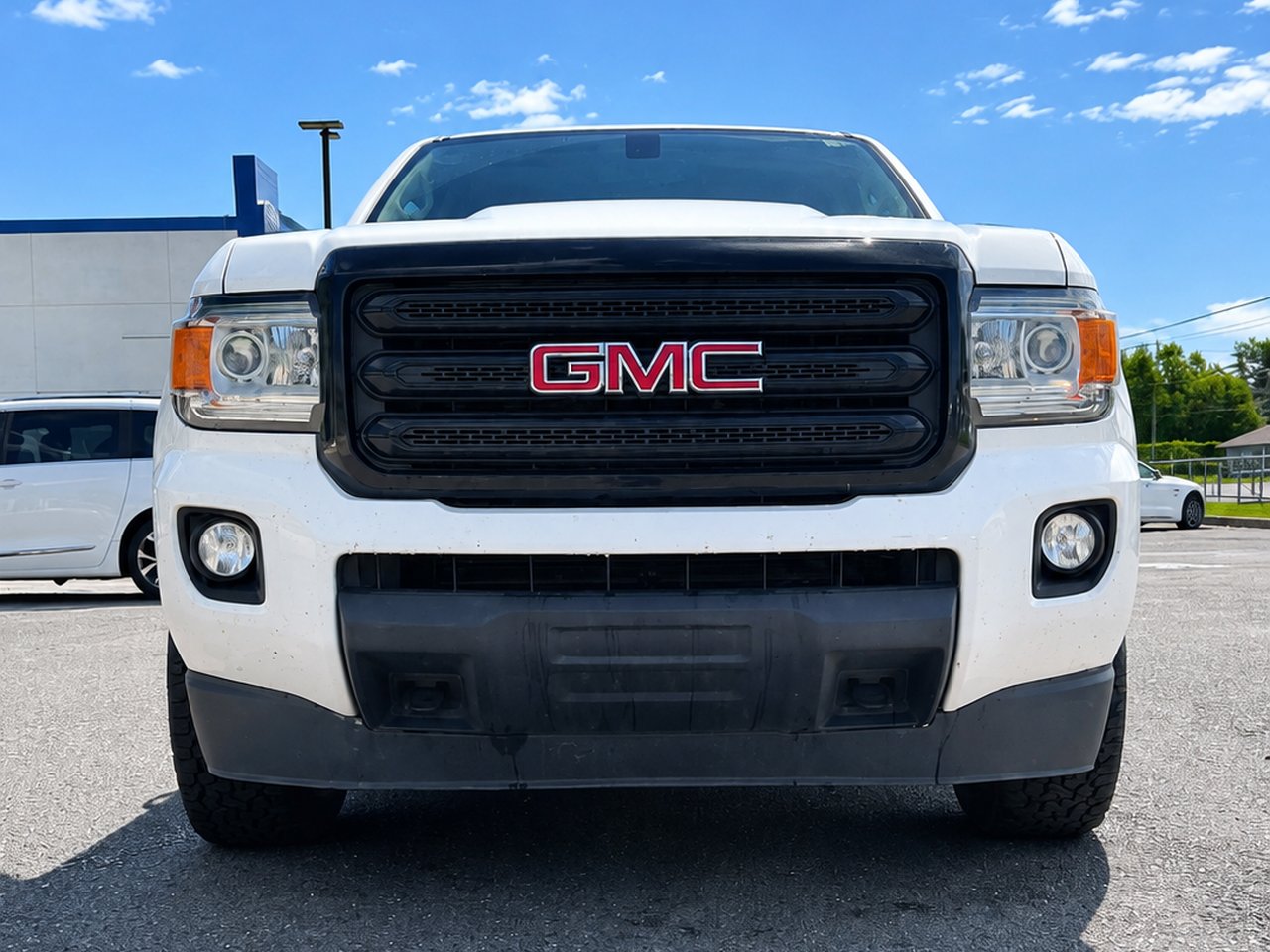 GMC Canyon SLE 2018 Blanc Granby - photo #9