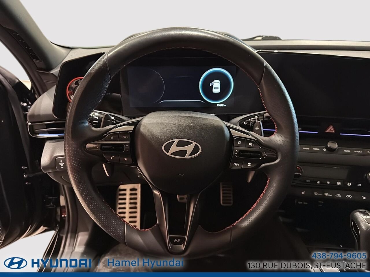 Hyundai Elantra 2024 Noir Saint-Eustache - photo #10