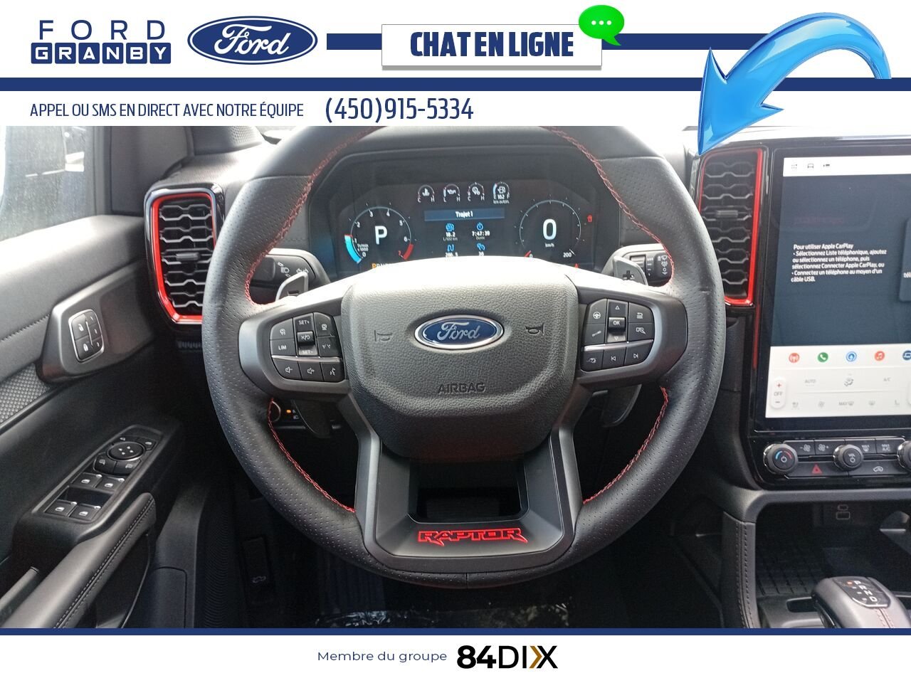 Ford RANGER 2024 Noir Granby - photo #11