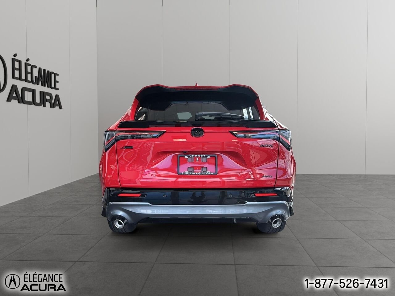 2026 ACURA ADX A-SPEC PLATINUM ÉLITE | 26087 Milano Red Granby - photo #2