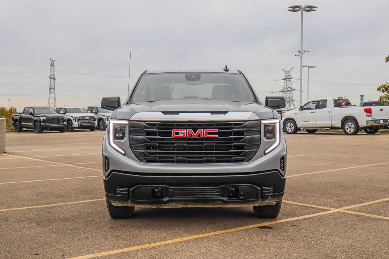 2024 GMC Sierra 1500 4WD Crew Cab 147 Pro Grey Sherwood Park - photo #2