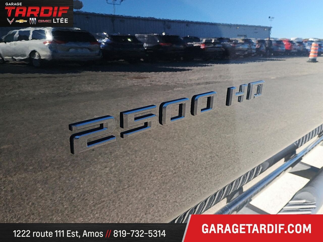 CHEVROLET SILVERADO 2500 CAISSE STANDARD DE 6 PIED 46553A 2025 Noir Amos - photo #7