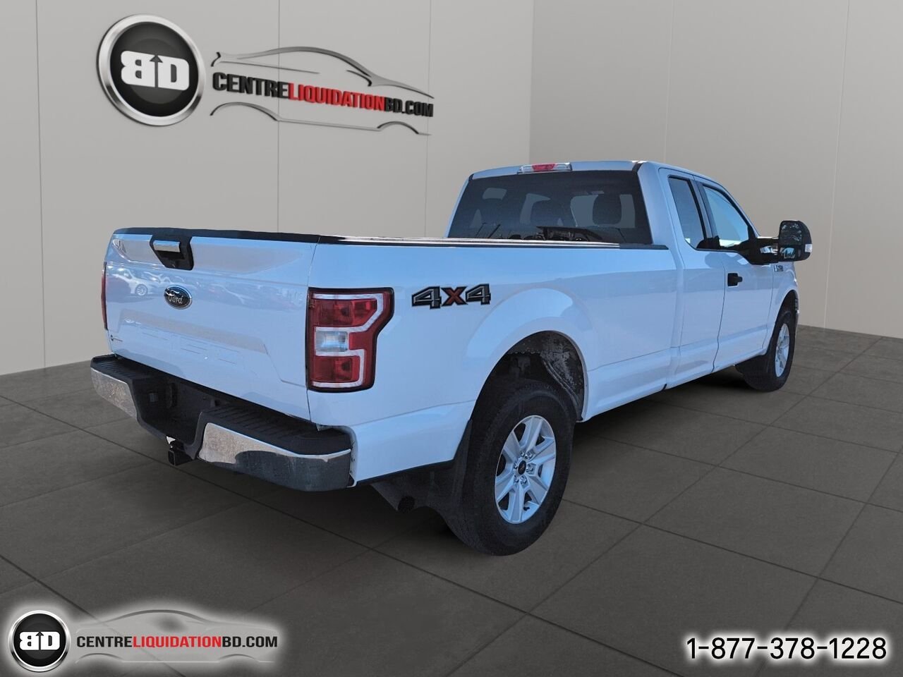 Ford F-150 XLT cabine double 4RM caisse de 8 pi | BD0422 2019 Blanc Granby - photo #5