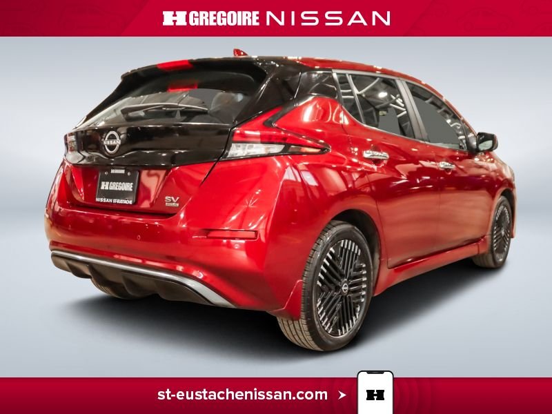 2023 Nissan Leaf Red Saint-Eustache - photo #10