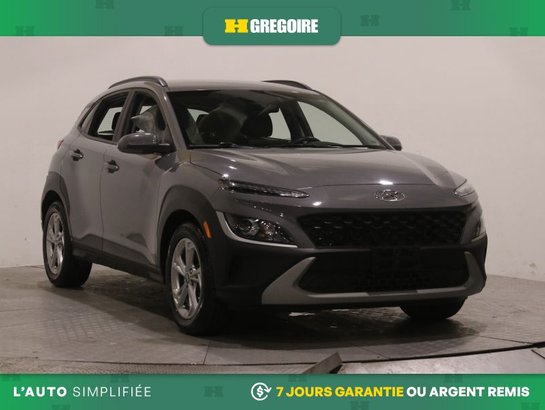2023 Hyundai Kona Preferred AWD AUTO A/C GR ELECT MAGS CAM RECUL BLE Grey