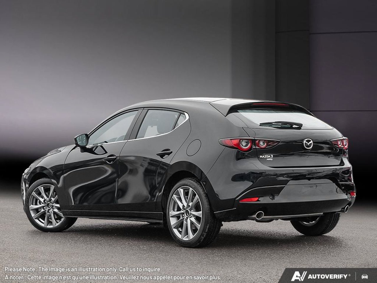 2026 Mazda Mazda3 Sport JM1BPBML3T1896958 Jet Black Mica Mirabel - photo #3