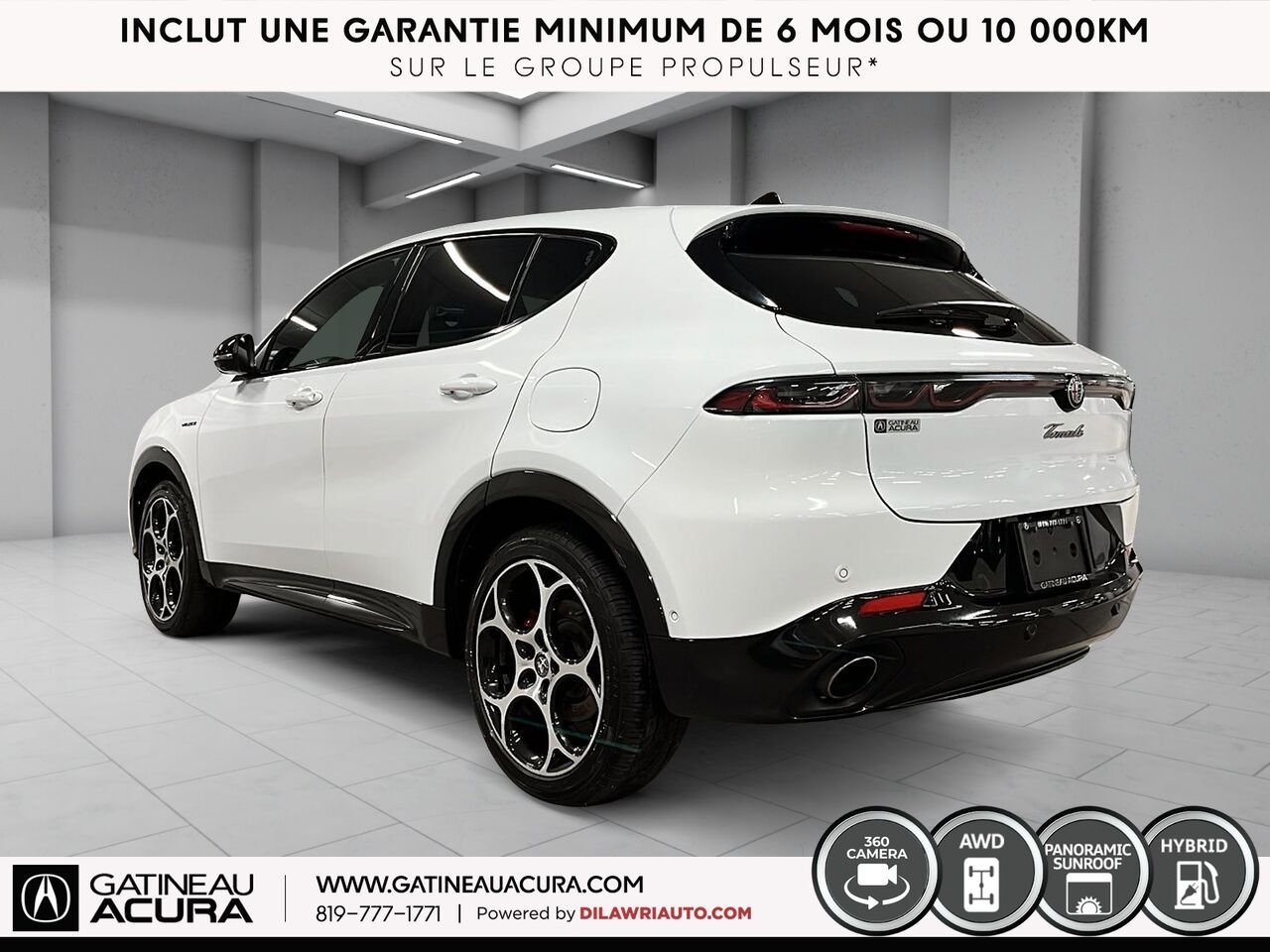 2024 Alfa Romeo Tonale Veloce PHEV AWD White Ottawa & Gatineau - photo #18