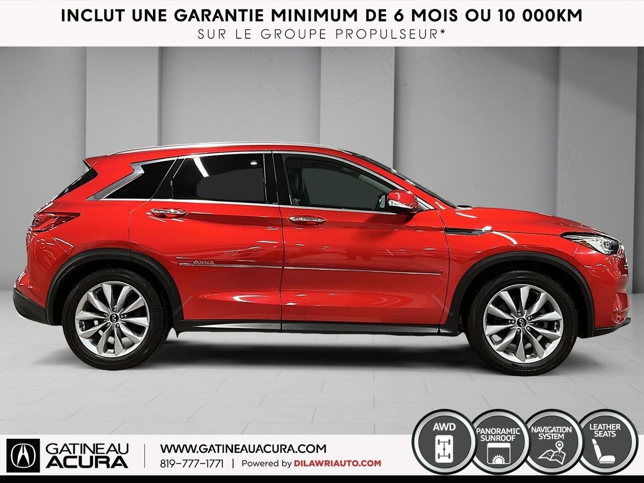 INFINITI QX50 Sensoriel AWD 2020 Rouge Gatineau - photo #13