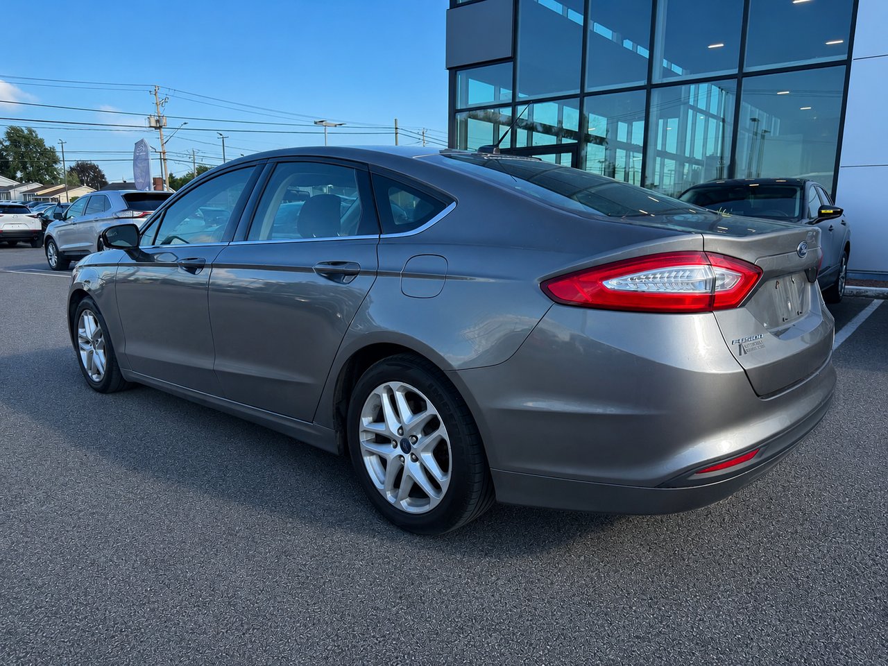 Ford Fusion SE 2014 Gris Châteauguay - photo #5