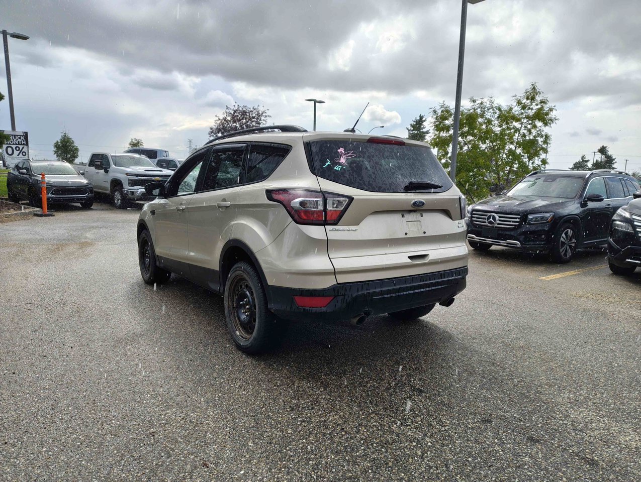 2017 Ford Escape 4WD 4dr SE White Sherwood Park - photo #4