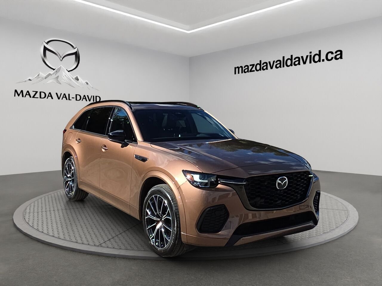 2026 Mazda CX-70 PHEV GT TI, ÉCRAN TACTILE 12.9 POUCES, SIÈGES CHAUFFANTS Melting Copper Metallic Val-David - photo #4