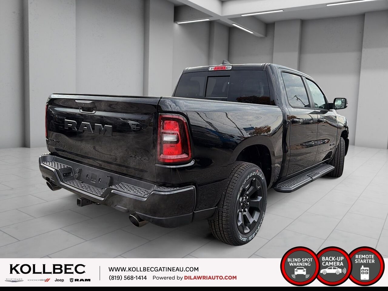 RAM 1500 Sport cabine d'équipe 4x4 caisse de 5 pi 7 po 2026 Couche nacrée cristal noir étincelant Ottawa & Gatineau - photo #4
