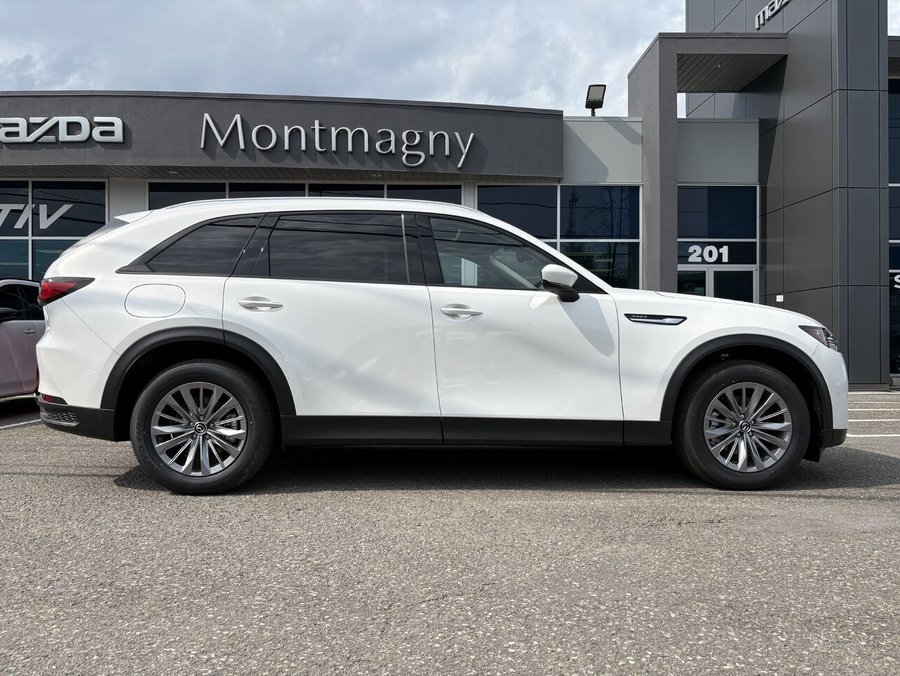 MAZDA CX-90 hybride rechargeable GS-L TI 2026 Blanc rhodium métallisé