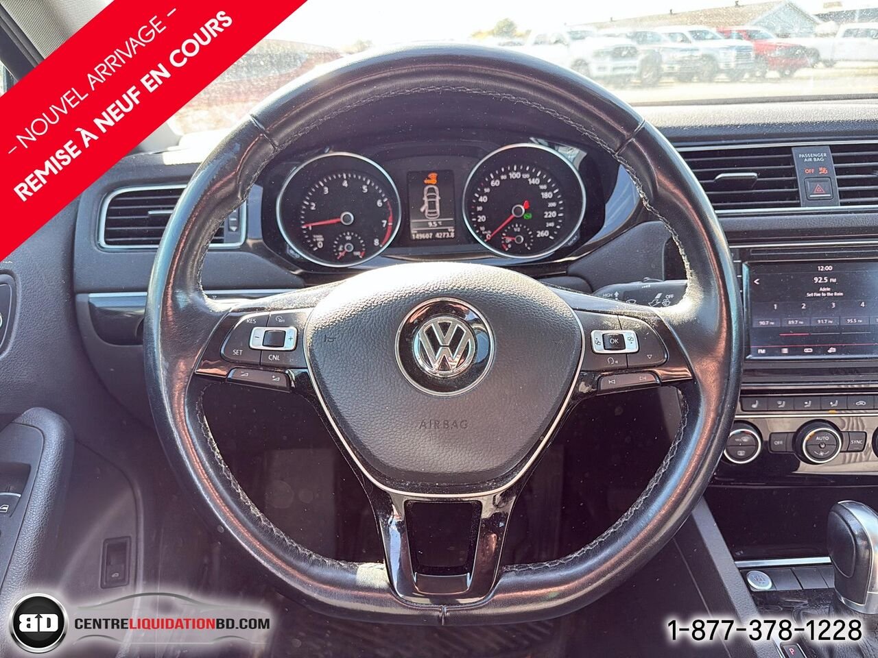 Volkswagen Berline Jetta Édition Wolfsburg 1.4 TSI AUTO | BD0443 2017 Bleu Granby - photo #13