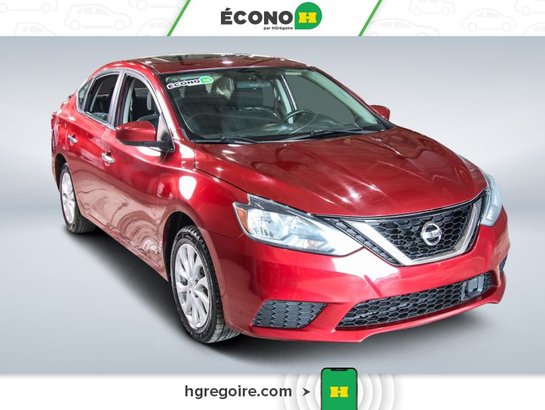 2019 Nissan Sentra SV AUTO TOIT GR ÉLEC A/C BLUETOOTH CAMÉRA MAGS Red