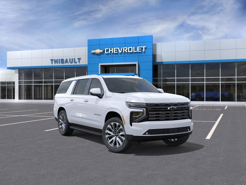 CHEVROLET Suburban High Country 4 portes 4RM 2027 BLANC POLAIRE, TRIPLE COUCHE