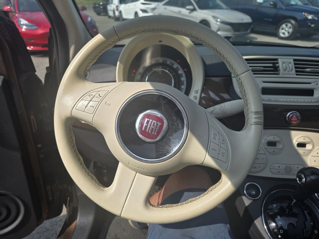 2012 FIAT 500 Brown  - photo #11