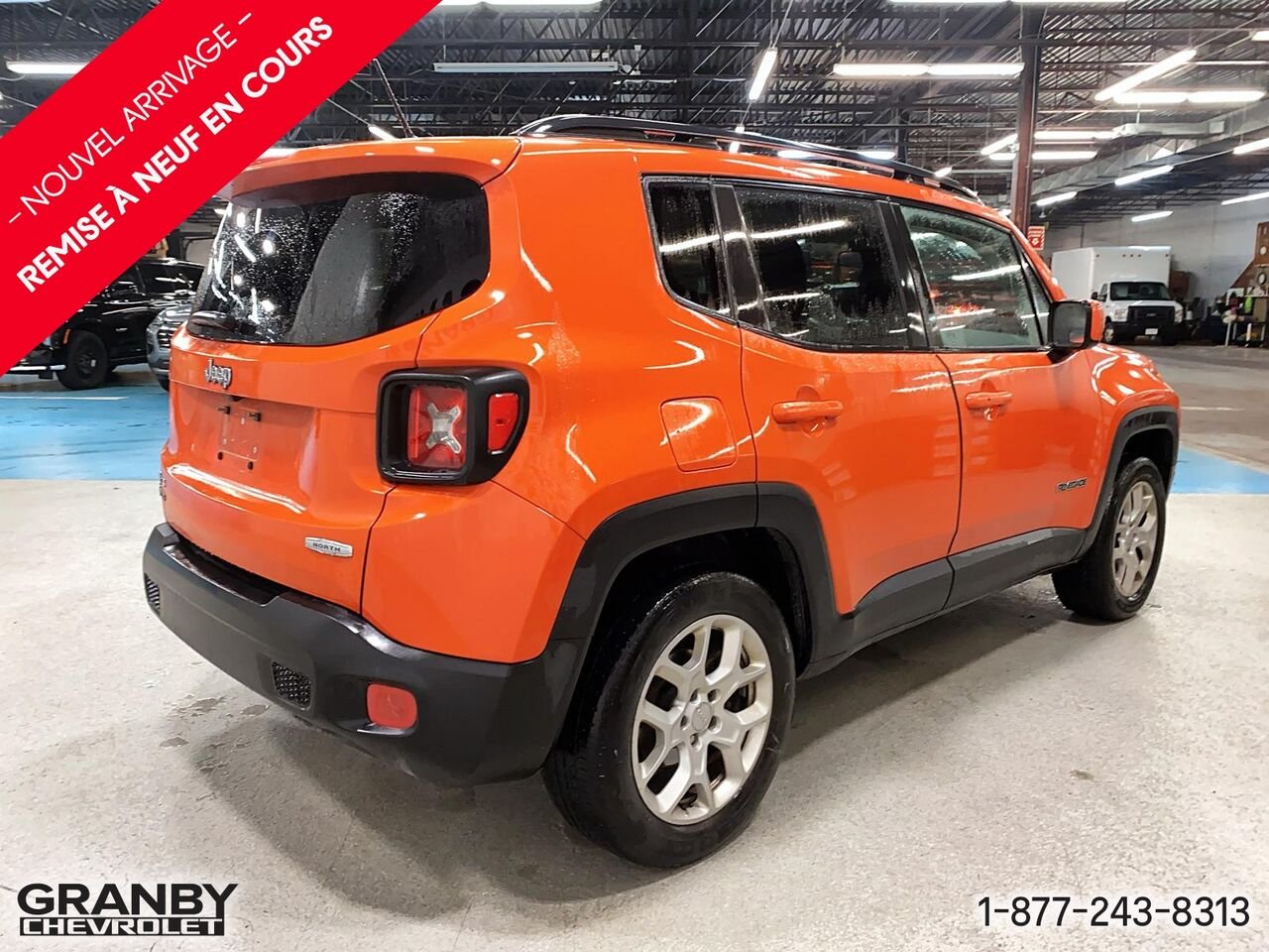 Jeep Renegade 4 RM, 4 portes, North | 25-1174A 2015 Orange Granby - photo #4