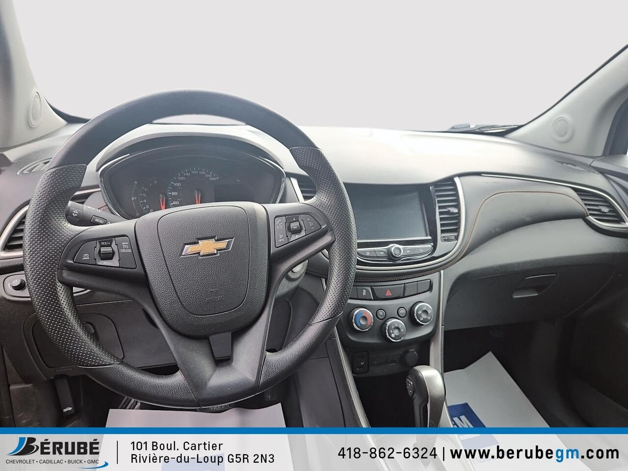 CHEVROLET TRAX FWD LT 2017 Noir Rivière-du-Loup - photo #6