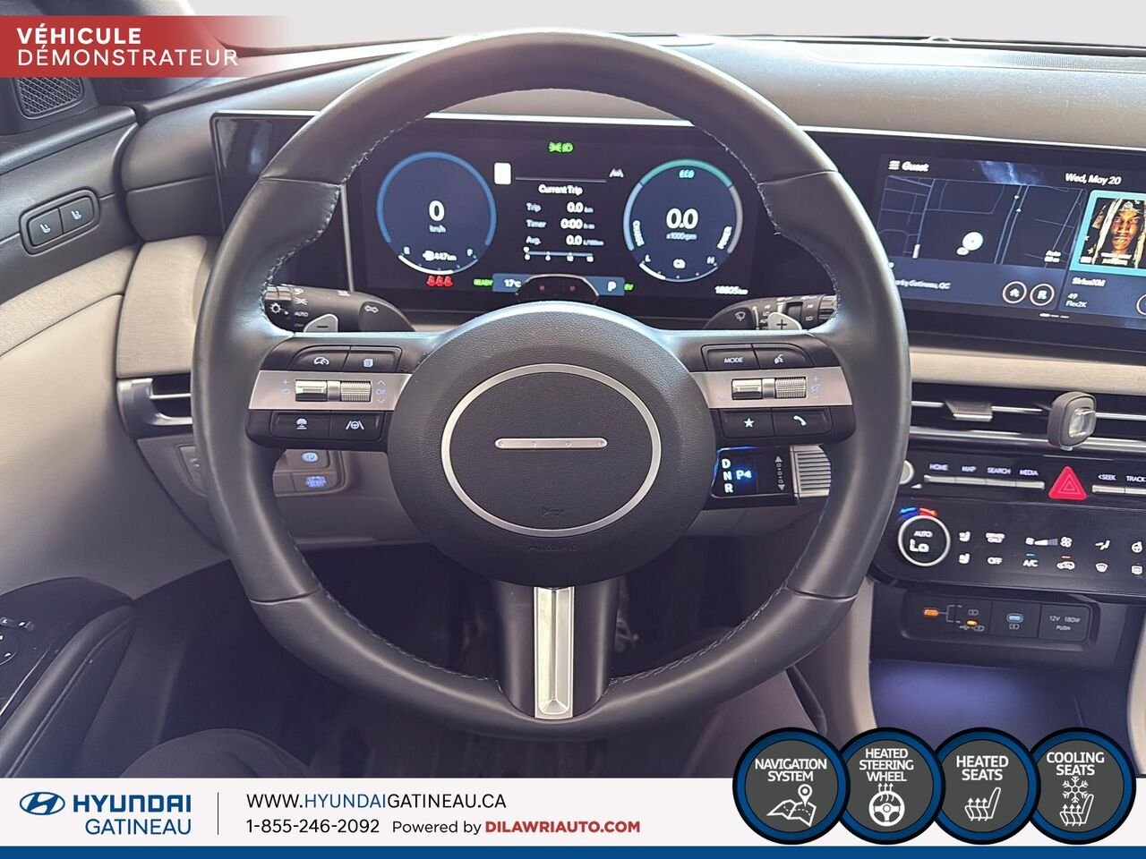 HYUNDAI Tucson hybride 2025 Gris amazonien Gatineau - photo #10