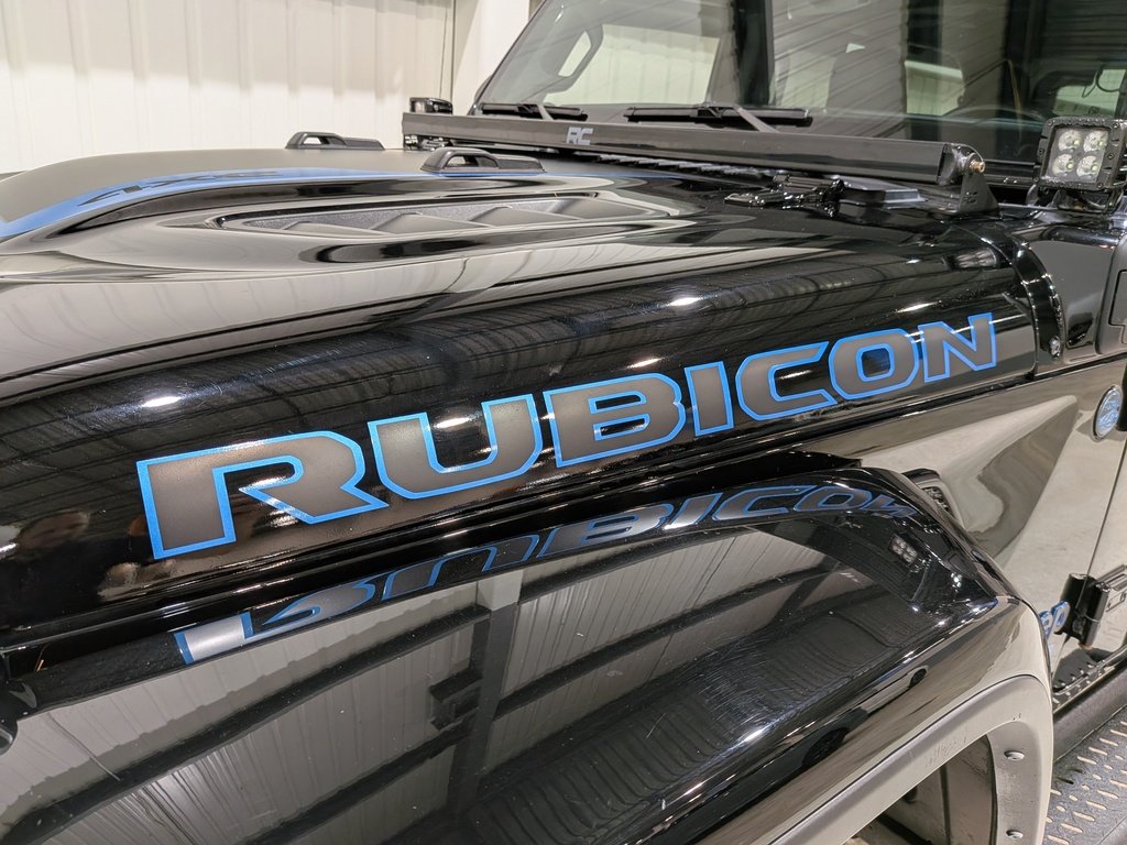 2022 Jeep Wrangler 4xe Unlimited Rubicon 4x4 Black Val-David - photo #38