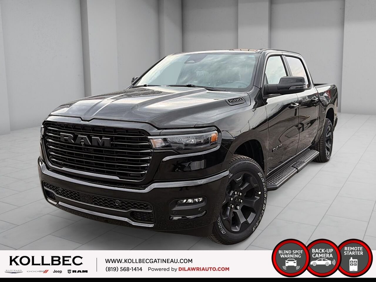 RAM 1500 Sport cabine d'équipe 4x4 caisse de 5 pi 7 po 2026 Couche nacrée cristal noir étincelant Ottawa & Gatineau - photo #0