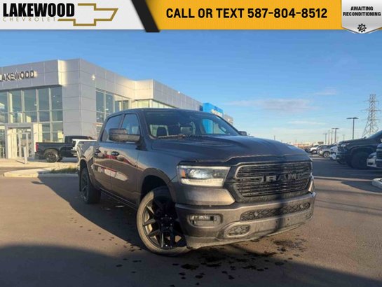 2021 Ram 1500 Sport Night Edition 5.7L | Panoramic Sunroof Grey
