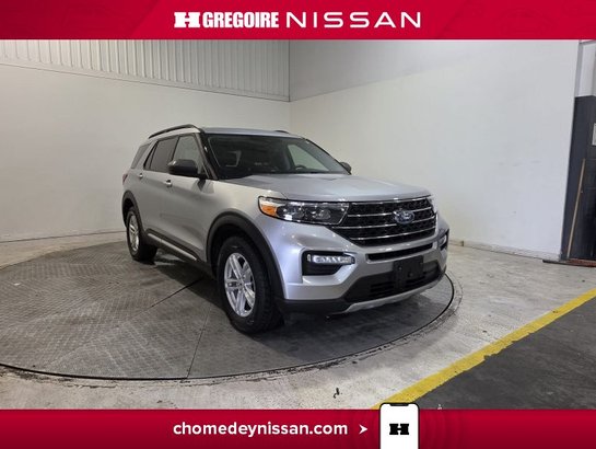 Ford Explorer XLT * AWD * Toit Pano * Cuir * Caméra * 2023 Argent