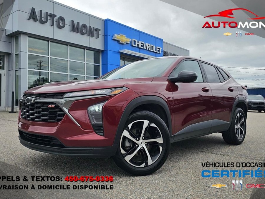 2024 CHEVROLET TRAX RS FWD Red