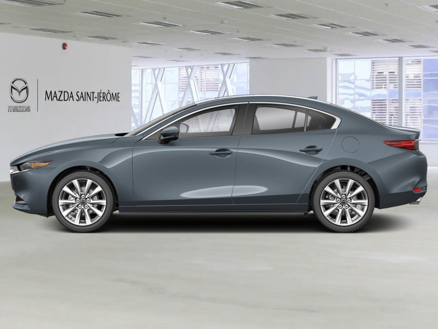 MAZDA Mazda3 GT TI i-ACTIV | TOIT OUVRANT | CUIR | CARPLAY SANS FIL | VOLANT CHAUFFANT | DÉMARRAGE À DISTANCE 2026 Gris polymétal métallisé