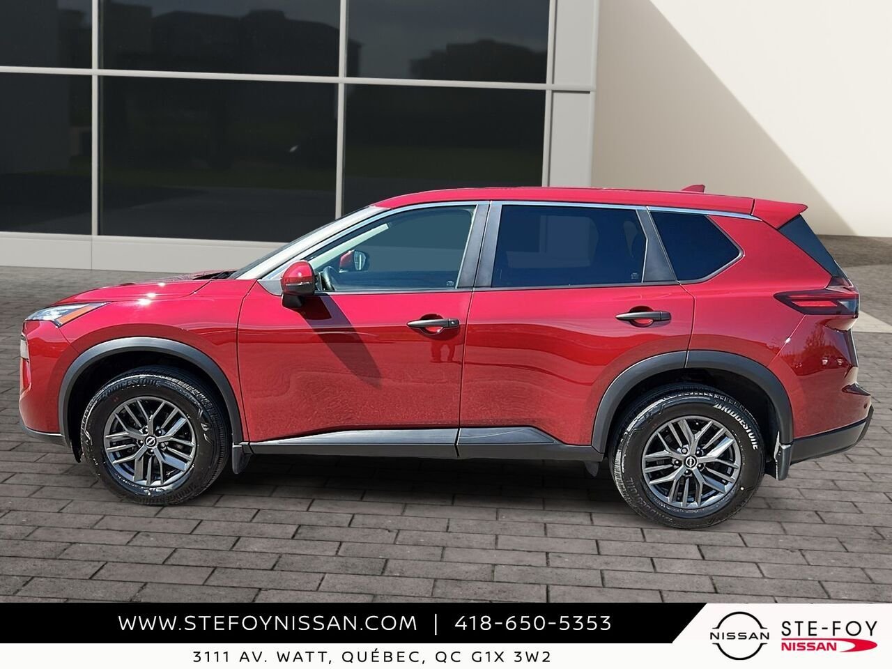2024 Nissan ROGUE S TRACTION INTEGRALE Red Ste-Foy - photo #4