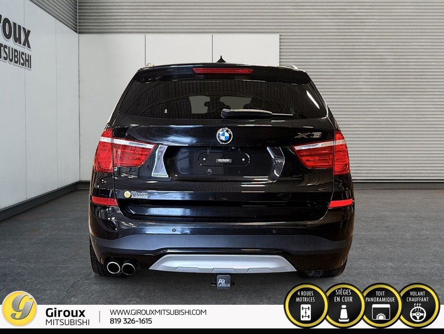 2017 BMW X3 XDRIVE28I xDrive28i 4 portes TI Black