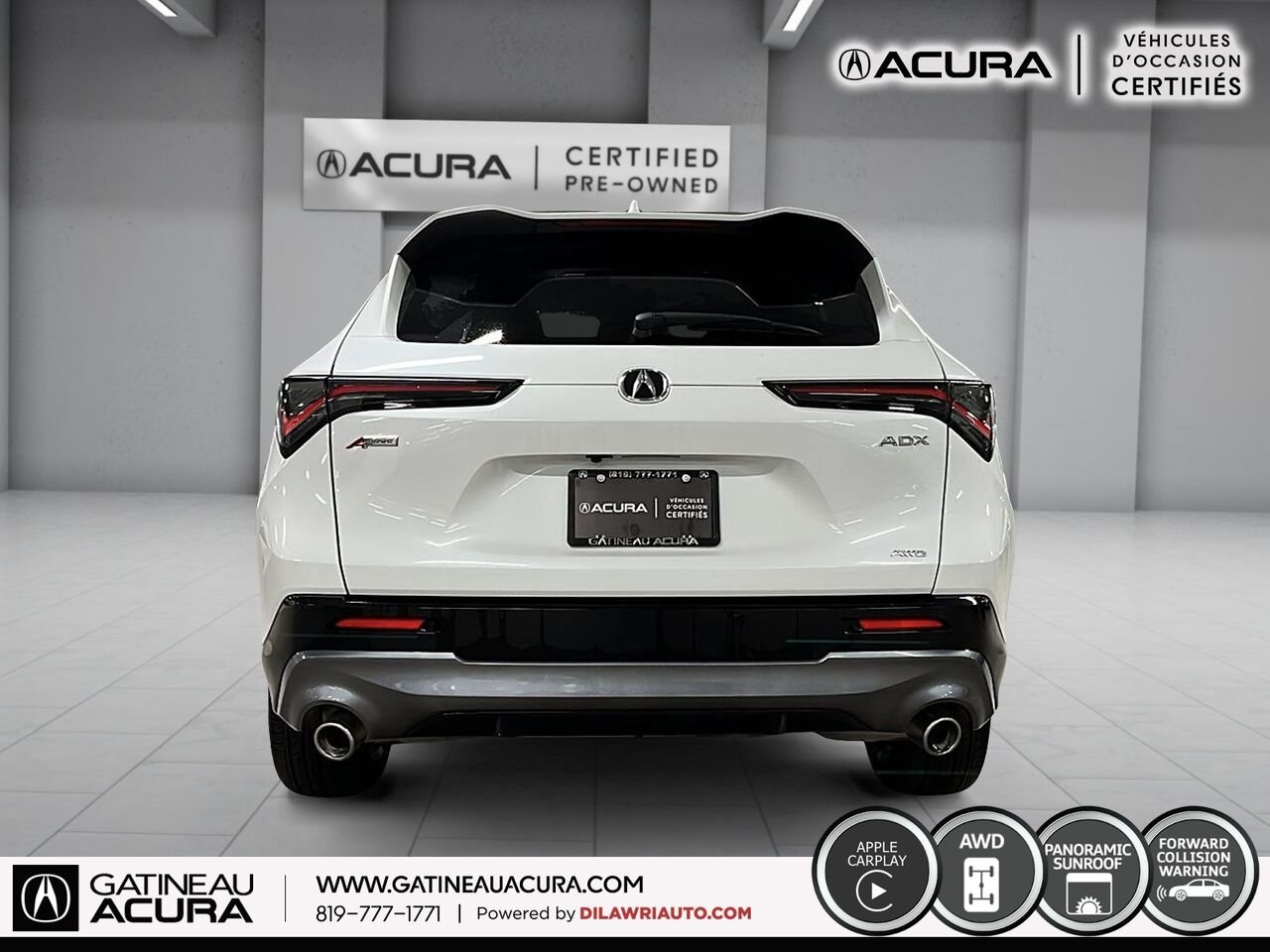 2025 Acura ADX A-Spec AWD White Gatineau - photo #17